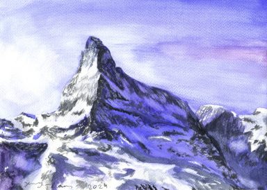 Aquarell vom Matterhorn