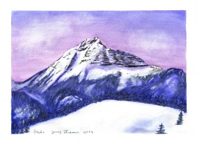 Aquarell vom Ötscher